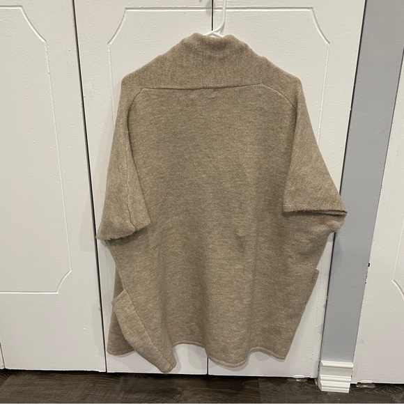 Free People Beige Wool Short Sleeve Cardigan - Picture 2 of 9